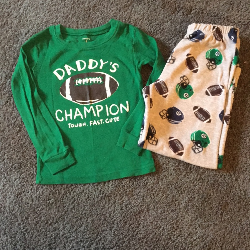 Carters boys pajamas 2 pc